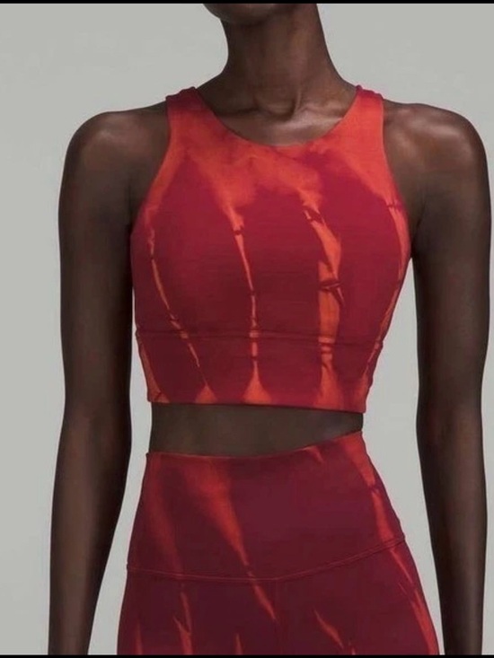 lululemon athletica Other - Lululemon Wunder Train Longline Bra Sports Size 2 Medium Support